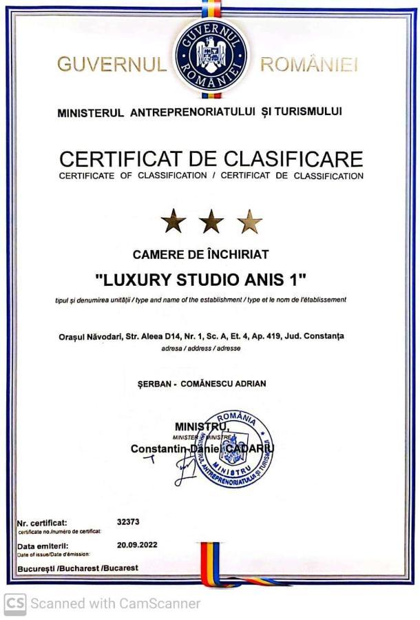Luxury Studio Anis 1 Năvodari 외부 사진